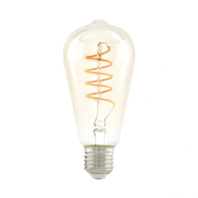 Afbeelding van Eglo Verlichting E27 LED SPIRAAL ST64 4W/260LM/2200K