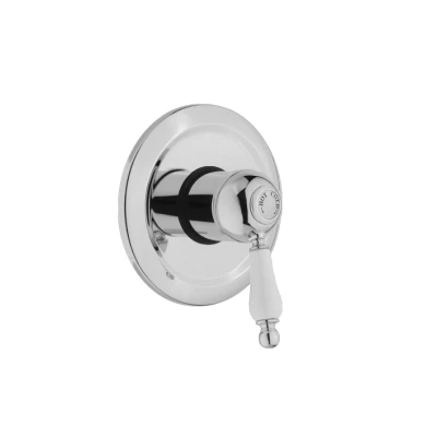 Afbeelding van Huber Croisette Inbouw Douchemengkraan Chroom/Goud CM0030007G