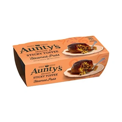 Afbeelding van Aunty&#039;s Puddings karamel stoompan, 2 x 110 g
