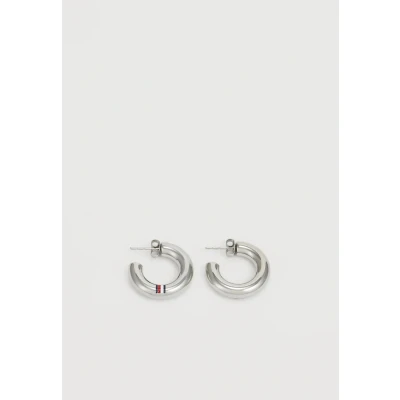 Afbeelding van Tommy Hilfiger Circles Oorbellen silvercoloured, Dames, Maat: One Size, Silver coloured