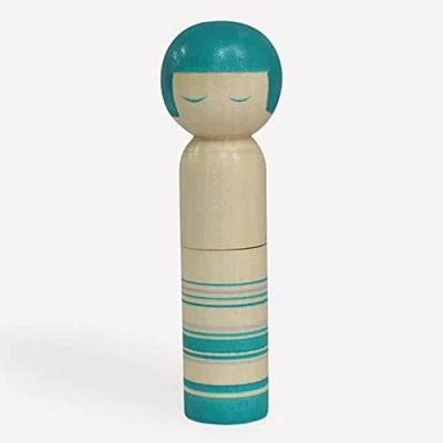 Afbeelding van Cohana Kokeshi Doll speldenkussen groen