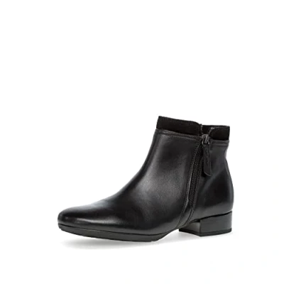 Afbeelding van Gabor Bottines Chelsea pour femme, largeur supplémentaire confortable (H), Noir 57., 39 EU Weit