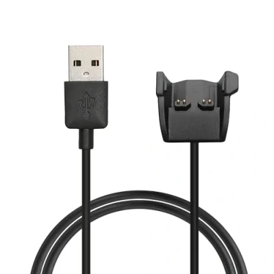 Afbeelding van kwmobile USB oplaadkabel geschikt voor Garmin Vivosmart HR Plus/Approach X40 kabel Laadkabel smartwatch in zwart
