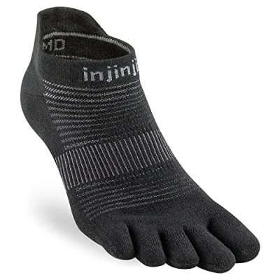 Afbeelding van Injinji Lightweight No Show Coolmax Unisex 281110 black XL=47,5 50