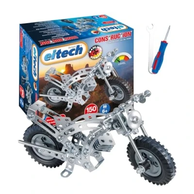 Afbeelding van Eitech Bouwdoos Constructiespeelgoed Motorfiets 150 onderdelen