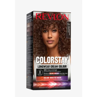 Afbeelding van Revlon HAIR Color COLORSTAY, Longwear Cream Colour Haarverf, Maat: 165 ml, Châtain glace