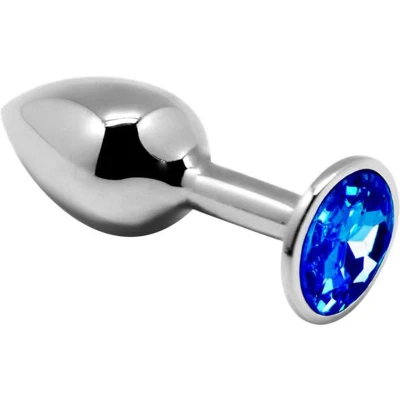 Afbeelding van Anal Plug with Blue Jewel Size M