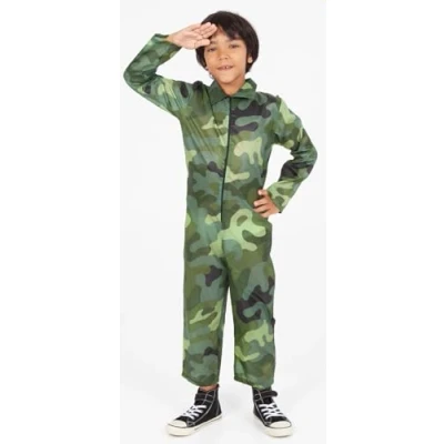 Afbeelding van RUBIE&#039;S Militair instapkostuum, 3 4 jaar
