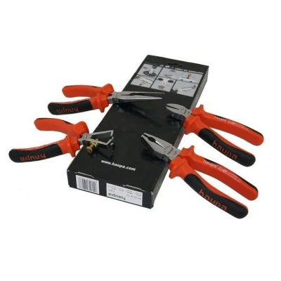 Afbeelding van Tangenset Haupa VDE En 60900 4 Delige Elektro Set Professioneel 1000V