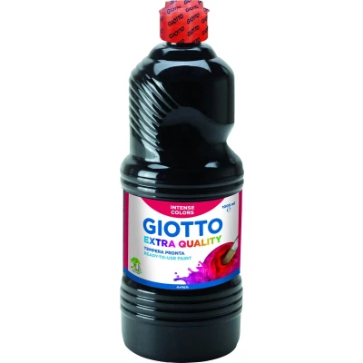 Afbeelding van Giotto Extra Quality Plakkaatverf Zwart 1L