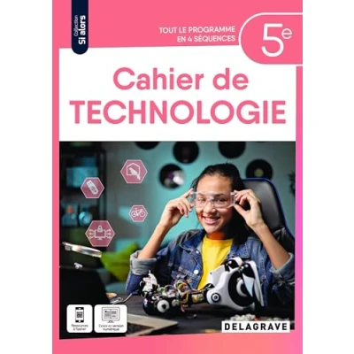 Afbeelding van TECHNOLOGIE 5E CAHIER ELEVE