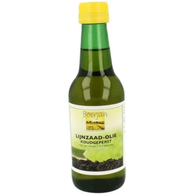 Afbeelding van Boerjan Lijnzaad Olie 250 ml