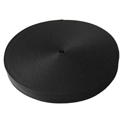 Afbeelding van Schnoschi Gurtband polypropyleen 15 meter lang, verschillende breedtes en kleuren, 10 mm 20 25 30 40 50 (zwart, mm)
