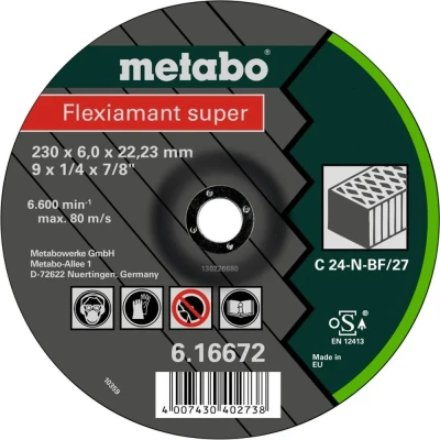 Afbeelding van Metabo 616731000 Afbraamschijf gebogen Boordiameter 22.23 mm 25 stuk(s)