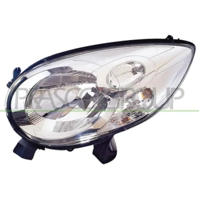 Afbeelding van PRASCO CI2014804 Koplampen Links H4 Transparent Met knipperlamp Zonder afregelmotor voor LWR CITROËN: C1 I
