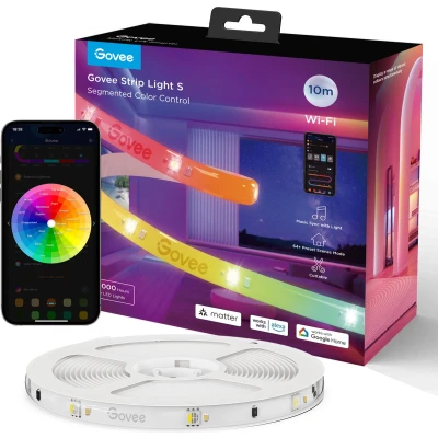 Afbeelding van Govee Strip Light S Segmented Colour Control (10m)