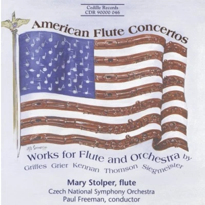 Afbeelding van Mary Stolper, Czech National Symphony Orchestra, Paul Freeman American Works For Flute (CD)