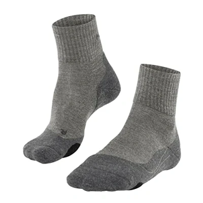 Afbeelding van Falke TK2 Explore WOOL Short Trekking Functional Mediumcushioned Sportsokken Kitt mouline, Heren, Maat: 46/48, mouline