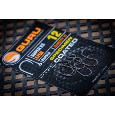 Afbeelding van Guru Super XS (10 pcs) Barbless Eyed Maat : Size 20