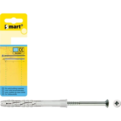 Afbeelding van SMART Raamplug m. schroef VZK Pozi 10x120 NZN