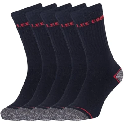 Afbeelding van Lee Cooper LCSCK603 Werksokken, zwart, Eén maat