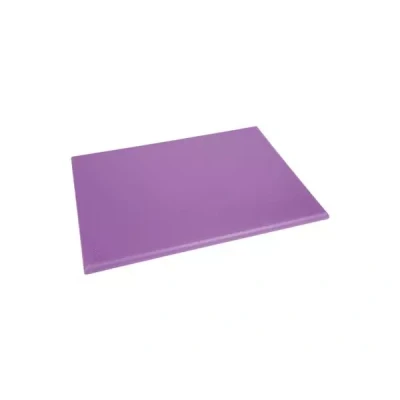 Afbeelding van Hygiplas HDPE Snijplank Paars 600x450x25mm FX104 Dikke Plank Horeca