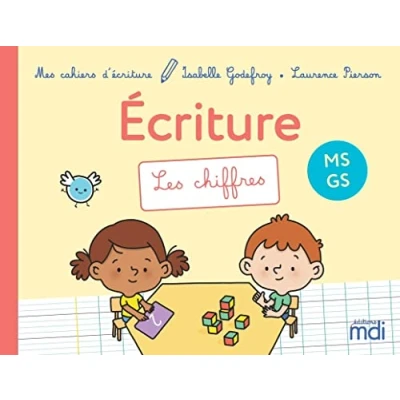 Afbeelding van Mes cahiers d&#039;ecriture les chiffres ms gs