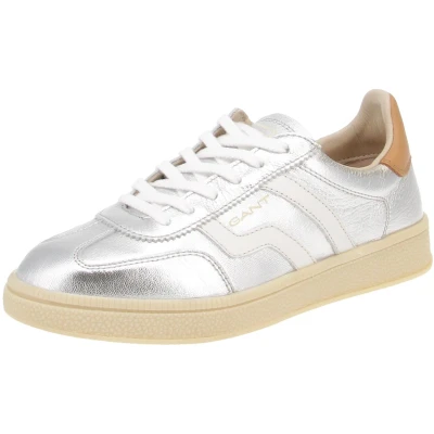 Afbeelding van GANT Cuzima Damessneakers, zilver.