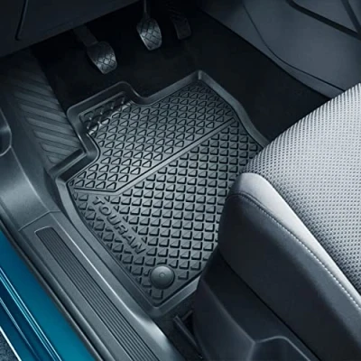 Afbeelding van Volkswagen Originele rubberen vloermatten voor VW Touran II (vanaf 2015) 4 delig en achter