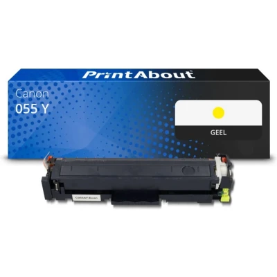 Afbeelding van Huismerk Canon 055 Y Toner Geel