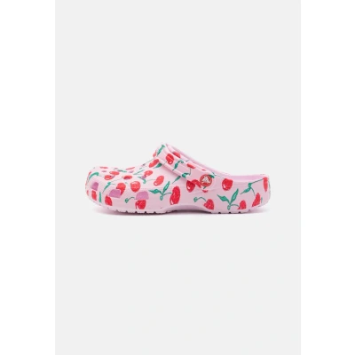 Afbeelding van Crocs Classic Fresh Fruits Unisex Badslippers, Maat: 38 39, Pink milk Kunststof