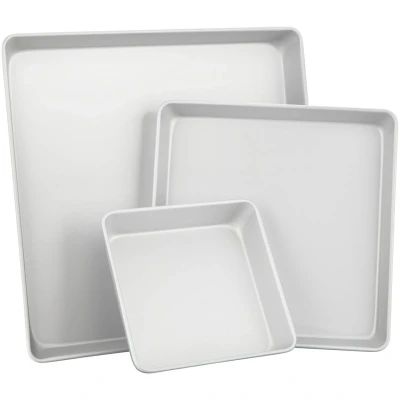Afbeelding van Wilton Performance Taartpan Vierkant 20 35 40cm Set/3