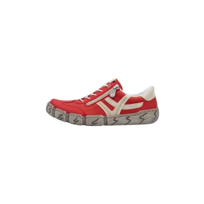 Afbeelding van Rieker L0363 MocassinDames, Rood, 40 EU