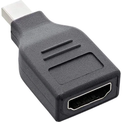 Image de InLine Convertisseur DisplayPort Mini mâle vers HDMI Femelle FullHD/60 Hz Noir