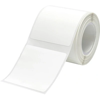 Afbeelding van NIIMBOT 180 stuks thermische etiketten, waterdicht, oliebestendig, scheurvast, voor levensmiddelen, potten, adressen, logo, 40 x cm, wit