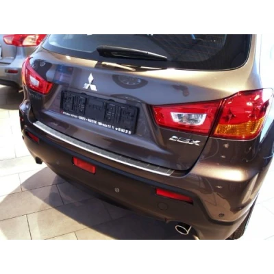 Afbeelding van tuning art 675 Kofferbakrandbescherming voor Mitsubishi ASX 2010 2016 roestvrij staal