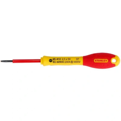 Image de STANLEY 1 65 410 Tournevis FATMAX parallèle VDE 2,5 x 50mm