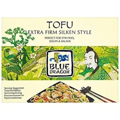 Afbeelding van Blue Dragon 6 x 349 g Tofu, zijdezacht, extra stevig