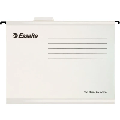 Afbeelding van Esselte hangmappen voor laden Classic tussenafstand 330 mm, wit, doos van 25 stuks