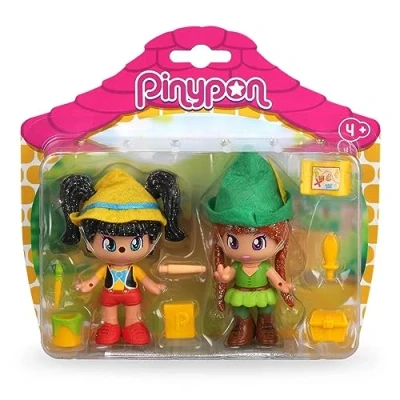 Afbeelding van Pinypon. Verhalen 2 figuren voor jongens en meisjes van 4 tot 8 jaar (Famosa 700016381)