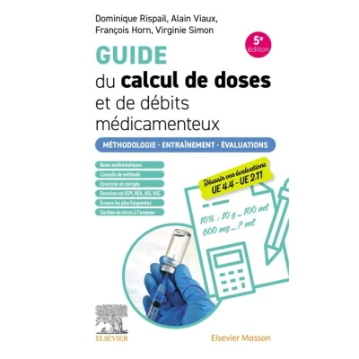 Image de Guide du calcul de doses et débits médicamenteux