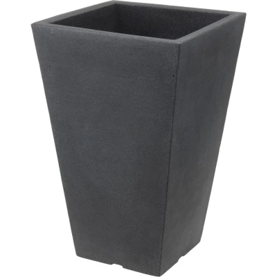 Afbeelding van Bloempot capri 35x35x55 cm grijs