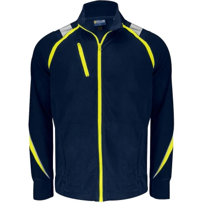 Afbeelding van ProJob 2328 MICROFLEECE 642328 Marine/Geel