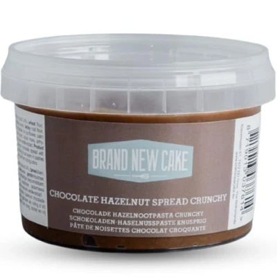 Afbeelding van BrandNewCake Chocolade Hazelnootpasta Crunchy 260g