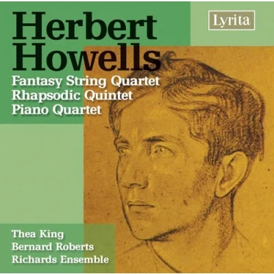 Afbeelding van King, Roberts, Richards Ensemble Howells: Fantasy String Quartet, Pi (CD)
