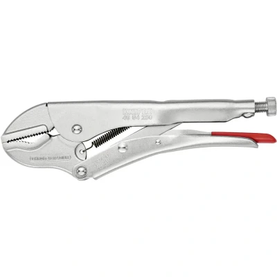 Afbeelding van Knipex 40 04 250 Griptang Recht met uitsparing voor prisma 0 35 mm