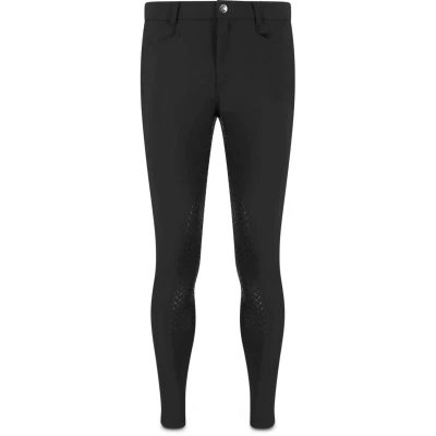 Afbeelding van Kentucky Horsewear Rijbroek Mexico Heren Full Grip 4 Way Stretch Zwart Maat 54 Slim Fit &amp; Ademend