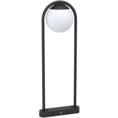 Afbeelding van EGLO Prata Vecchia Staande lamp buiten E27 32 cm Zwart
