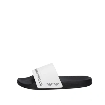 Afbeelding van EA7 Emporio Armani Water Sports Unisex Badslippers, Maat: 39, Black/white Kunststof