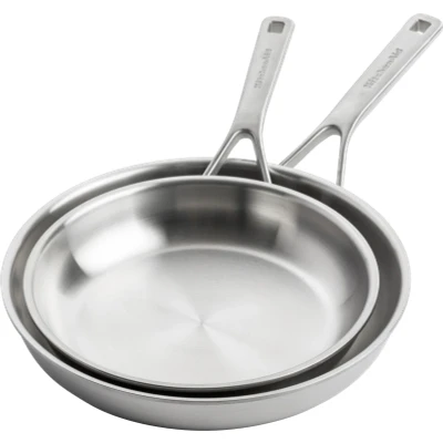 Afbeelding van KitchenAid Multiply Koekenpannenset 24 + 28 cm